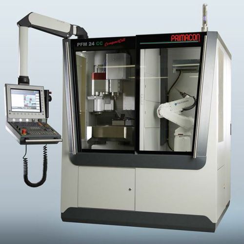 Célula robotizada de fresado - PFM 24 CC - PRIMACON Maschinenbau GmbH - para piezas pequeñas / compacta