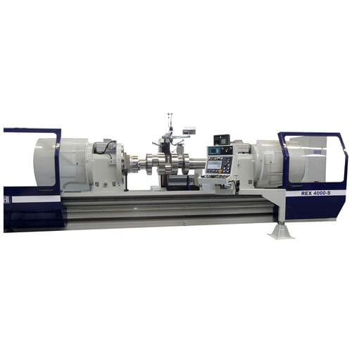 Rectificadora para cigüeñales - REX 4000 - Robbi Group - controlada por PLC / hidráulica