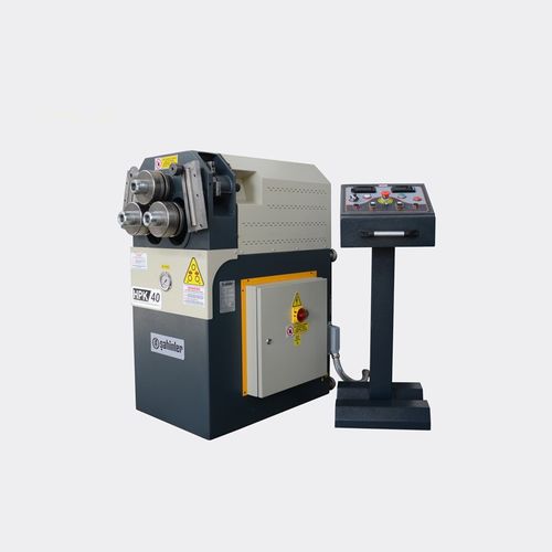 Máquina curvadora hidráulica - HPK 40 - Sahinler Metal Makina End. A.S. - de perfiles / con 3 rodillos motores / horizontal