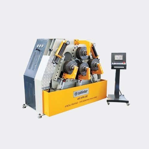 Máquina curvadora hidráulica - 4R HPK 90 - Sahinler Metal Makina End. A.S. - de tubos / de perfiles / con 4 rodillos motores