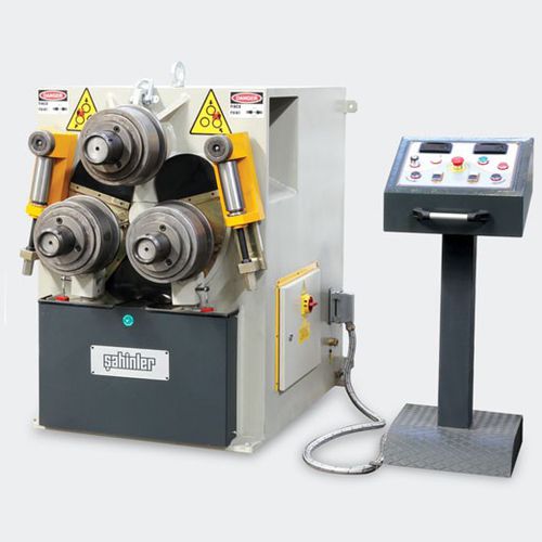 Máquina curvadora eléctrica - HPK 80 - Sahinler Metal Makina End. A.S. - de tubos / de perfiles / con 3 rodillos motores