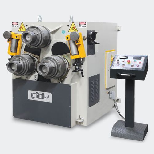 Máquina curvadora hidráulica - HPK 100 - Sahinler Metal Makina End. A.S. - de tubos / de perfiles / con 3 rodillos motores