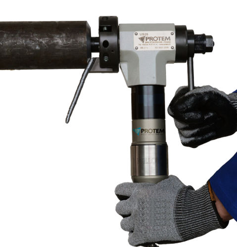 Achaflanadora portátil - US25 - PROTEM - de preparación de soldadura