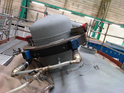 Máquina de corte de hoja rotativa - TTNG610 - PROTEM - para acero