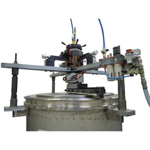 Refrentadora de bridas neumática - TU 1200 - PROTEM - automática