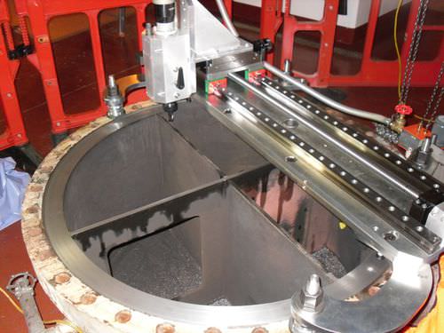 Ranuradora para tuberías - 1025 mm - PROTEM