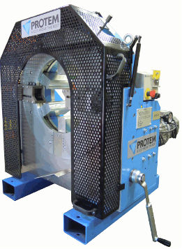 Máquina de corte para acero inoxidable - MF420 - PROTEM - con control manual / de achaflanado / trifásica