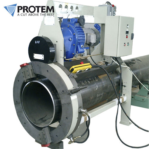 Máquina tronzadora y chaflanadora orbital - TNO - Series - PROTEM - portátil / motorizada
