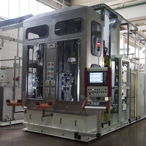 Máquina de templado de inducción - Termomacchine S.r.l. - automática / vertical / para cigüeñales