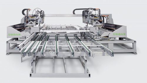 Máquina de limpieza CNC - SV 840 - URBAN MASCHINENBAU - de esquina / de marcos / en línea