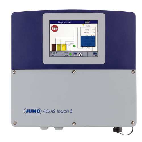Instrumento de medida para líquido - AQUIS touch S - JUMO GmbH & Co. KG - temperatura / de pH / redox