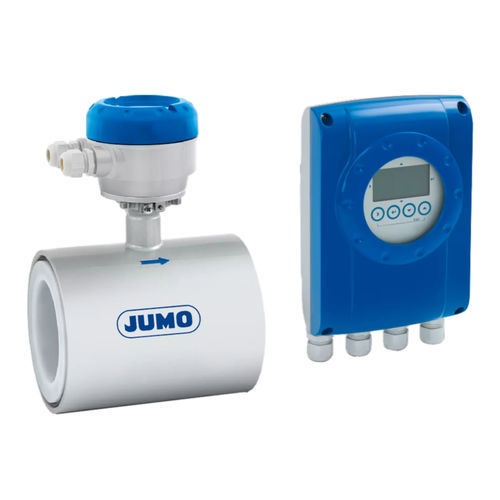 Caudalímetro magnetoinductivo - OPTIFLUX 1000 - JUMO GmbH & Co. KG - electromagnético / volumétrico / para líquido