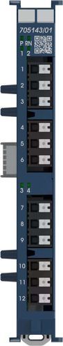 Módulo de salida digital - JUMO I/O system digital output module - JUMO GmbH & Co. KG - 4 salidas de relé / en riel DIN / en riel DIN