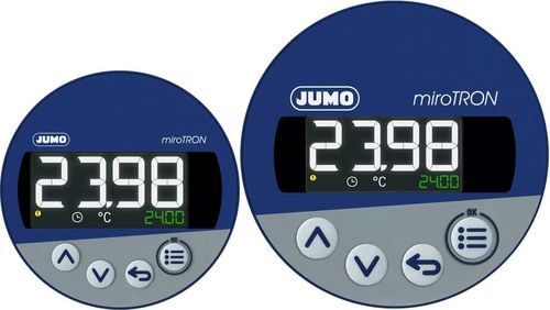 Termostato electrónico - JUMO miroTRON - JUMO GmbH & Co. KG - programable / relé / NA