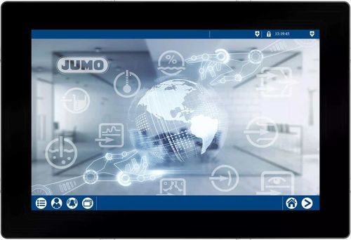 HMI con pantalla táctil - variTRON 500 touch - JUMO GmbH & Co. KG - táctil / con pantalla táctil capacitiva / empotrable