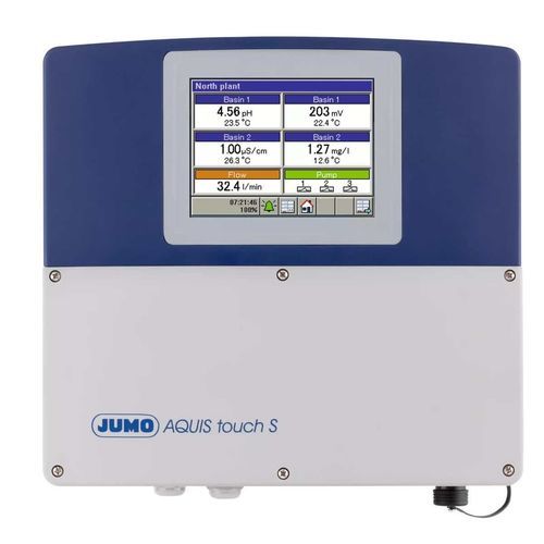 Controlador multiparámetros de conductividad - AQUIS touch S - JUMO Group - ORP / de pH / valor libre
