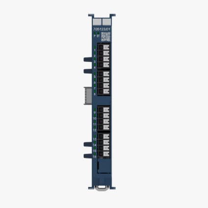 Módulo E/S digital - 705162 - JUMO GmbH & Co. KG - EtherCAT / RJ45 / con 2 E/S