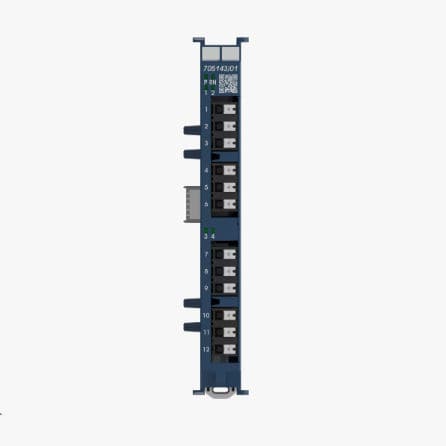 Módulo de salida digital - 705143 - JUMO GmbH & Co. KG - 4 salidas de relé / en riel DIN / en riel DIN