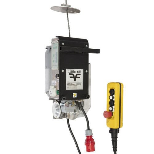 Cabrestante eléctrico - LIFTHO series - Fixator - para elevación de personas / para la elevación de material / 380 V