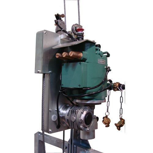 Cabrestante neumático - p.lift 500 - Fixator - para elevación de personas / para la elevación de plataformas suspendidas
