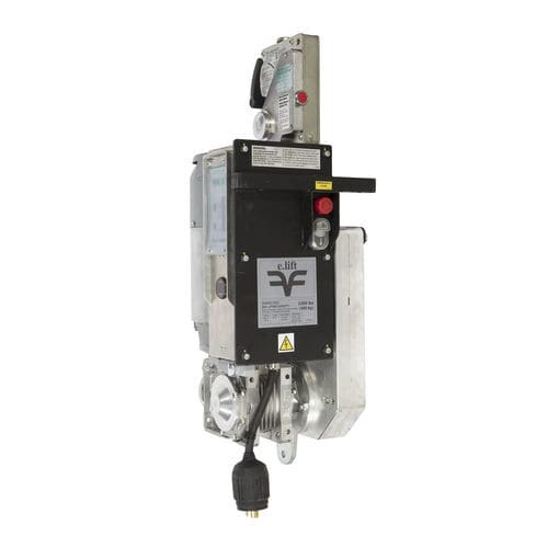 Cabrestante eléctrico - e.lift series - Fixator - para elevación de personas / para la elevación de plataformas suspendidas / monofásico