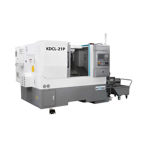Centro de torneado CNC - KDCL-21P - Zhejiang KAIDA Machine Tool CO., LTD. - 2 ejes / con plataforma inclinada / A2-5