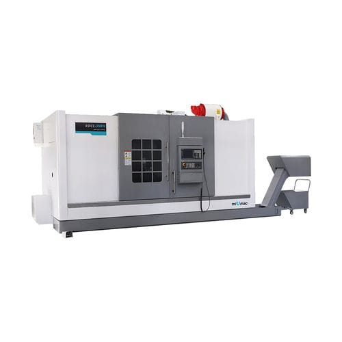 Centro de torneado CNC - KDCL-35BH - Zhejiang KAIDA Machine Tool CO., LTD. - 2 ejes / con plataforma inclinada / A2-11