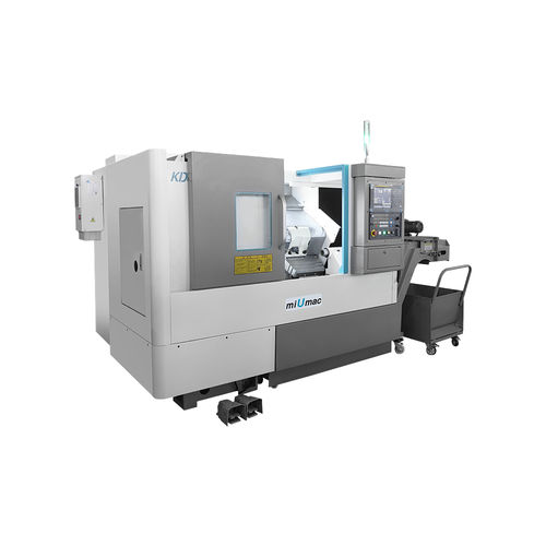 Centro de torneado CNC - KDCK-25 - Zhejiang KAIDA Machine Tool CO., LTD. - 2 ejes / con plataforma inclinada / 8 herramientas