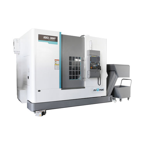 Centro de torneado CNC - KDCL-30HY - Zhejiang KAIDA Machine Tool CO., LTD. - 3 ejes / con plataforma inclinada / A2-8
