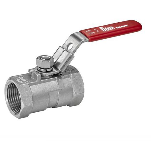 Válvula de bola - 58113 - BENE INOX - de palanca / para agua / hembra-hembra