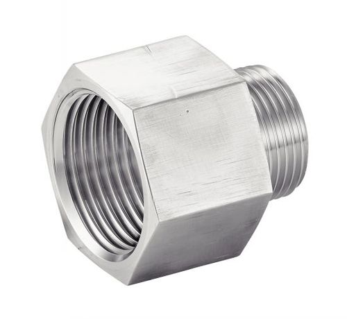 Reductor macho-hembra roscado - 5238 - BENE INOX - para tuberías / hidráulico / de acero inoxidable