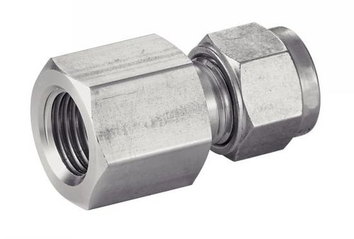 Racor hidráulico - 5459 - BENE INOX - roscado / con anillos / de acero inoxidable
