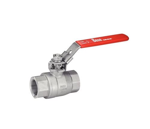 Válvula de bola - 58303 - BENE INOX - de palanca / para agua / hembra-hembra