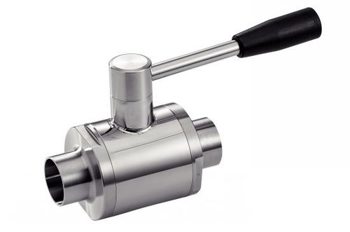 Válvula de bola - 61371 - BENE INOX - de palanca / de acero inoxidable / de 2 vías