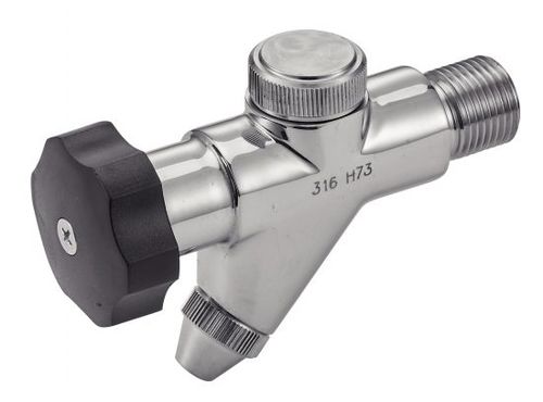Válvula de membrana radial - 64513 - BENE INOX - manual / de toma de muestras / para alimentos líquidos y bebidas