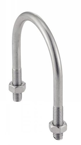 Estribo de acero inoxidable - 72111 - BENE INOX - para tuberías / roscado