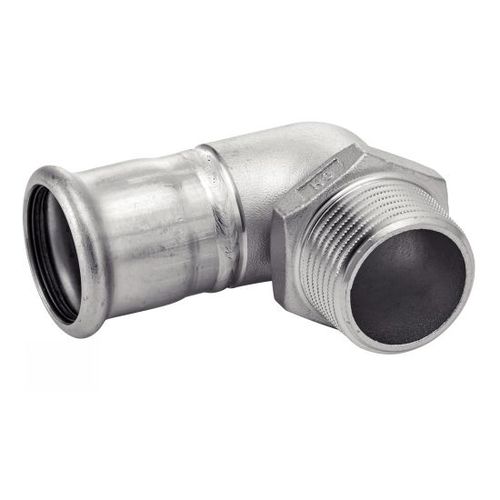 Racor hidráulico - 41146 - BENE INOX - roscado / de engaste / codo de 90º