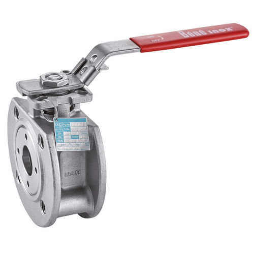 Válvula de bola - 58249 - BENE INOX - manual / de cierre / con brida