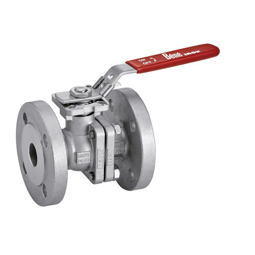 Válvula de bola - 58269 - BENE INOX - de palanca / para agua / con brida