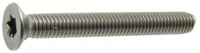 Tornillo de cabeza avellanada - 210230 - BENE INOX - de seis lóbulos / de acero inoxidable / DIN