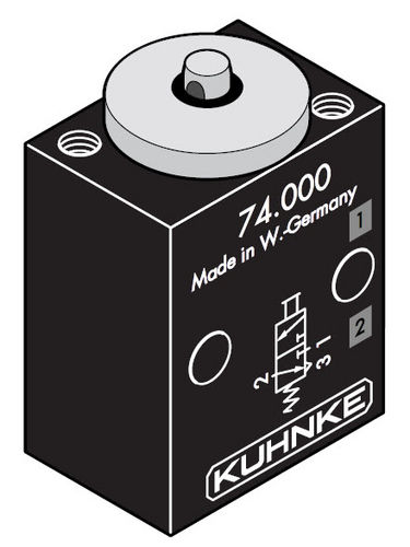 Válvula de tapón - 74 series - Kendrion Kuhnke Automation GmbH - de control / para aire comprimido
