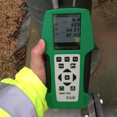 Analizador para biogás - RASI 700 Bio - Eurotron Instruments UK ltd - CO / CH4 / de sulfuro de hidrógeno