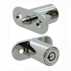 Cerradura con boton pulsador - GT990  - Camlock Systems - de llave / para puerta corredera / de latón
