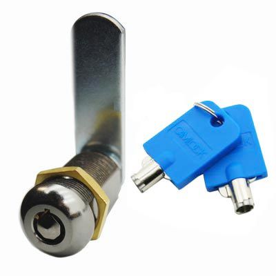 Cerradura de leva - T8 series - Camlock Systems - de llave / para escaparate / de acero