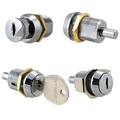 Cerradura con boton pulsador - 30 series  - Camlock Systems - de zinc