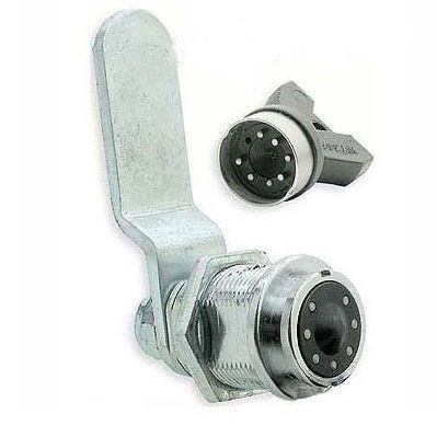 Cerradura de leva - V series - Camlock Systems - de llave / de latón / de acero inoxidable