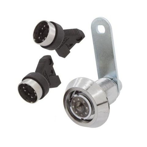 Cerradura de leva - V-matic series - Camlock Systems - de combinación intercambiable / de llave / de latón