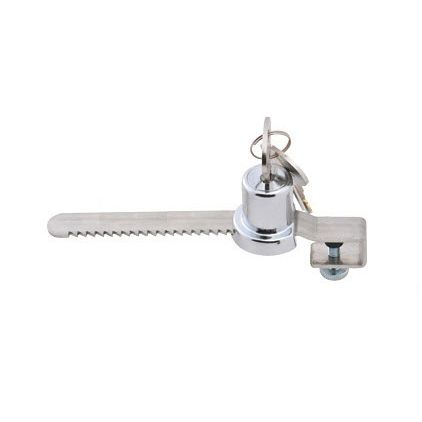 Cerradura deslizante - 020 - Camlock Systems - para puerta corredera / para escaparate / de acero inoxidable