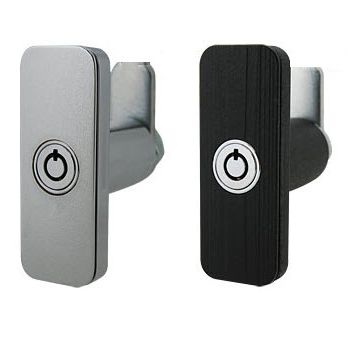 Manilla avellanada - 8840 - Camlock Systems - a ras / para puerta con cerradura / de níquel