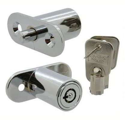 Cerradura con boton pulsador - G990  - Camlock Systems - de llave / para puerta corredera / de latón